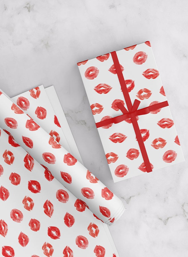 Share the Love ورق تغليف كيسس، 4 أوراق - Image 1